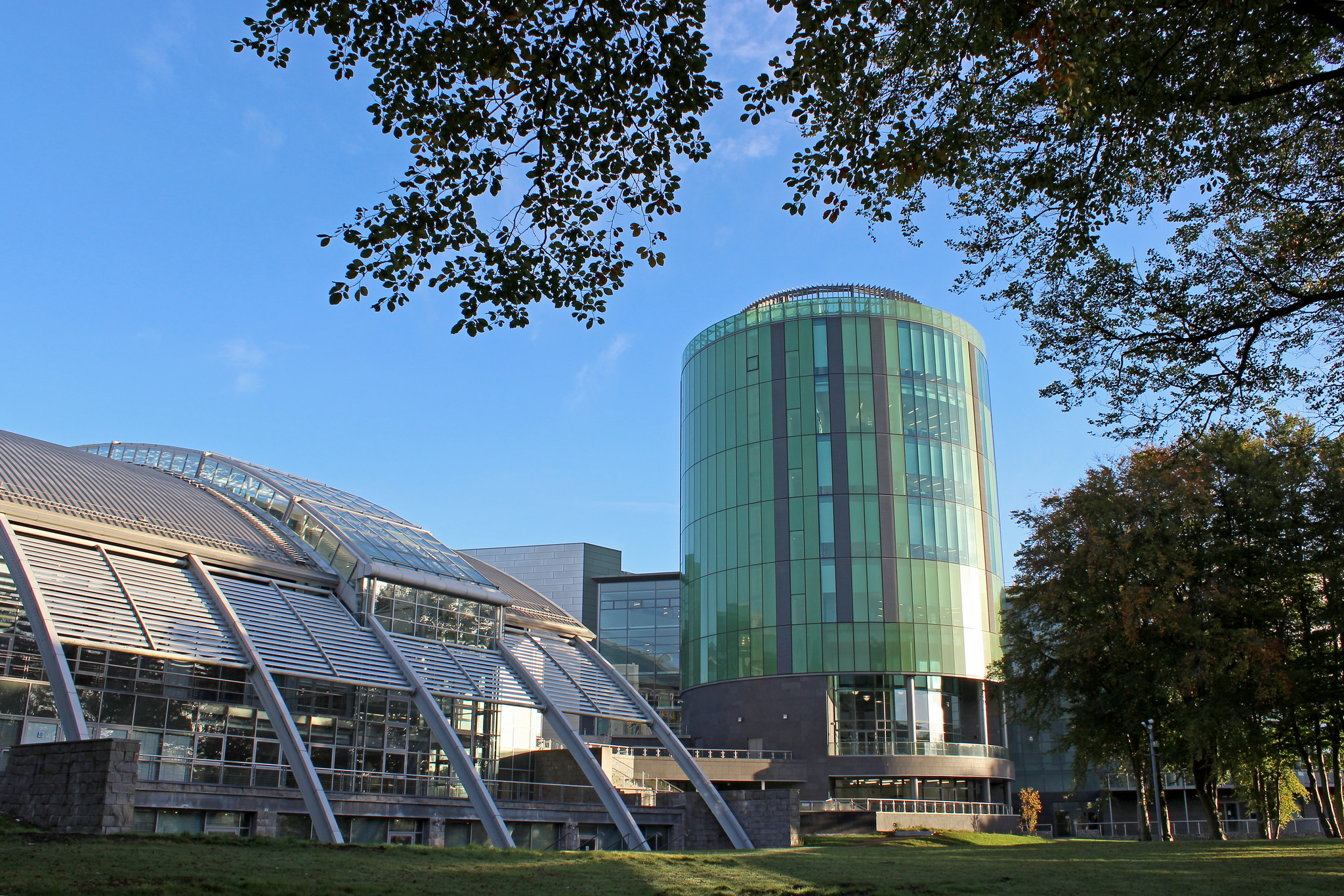 RGU Library town and Health building