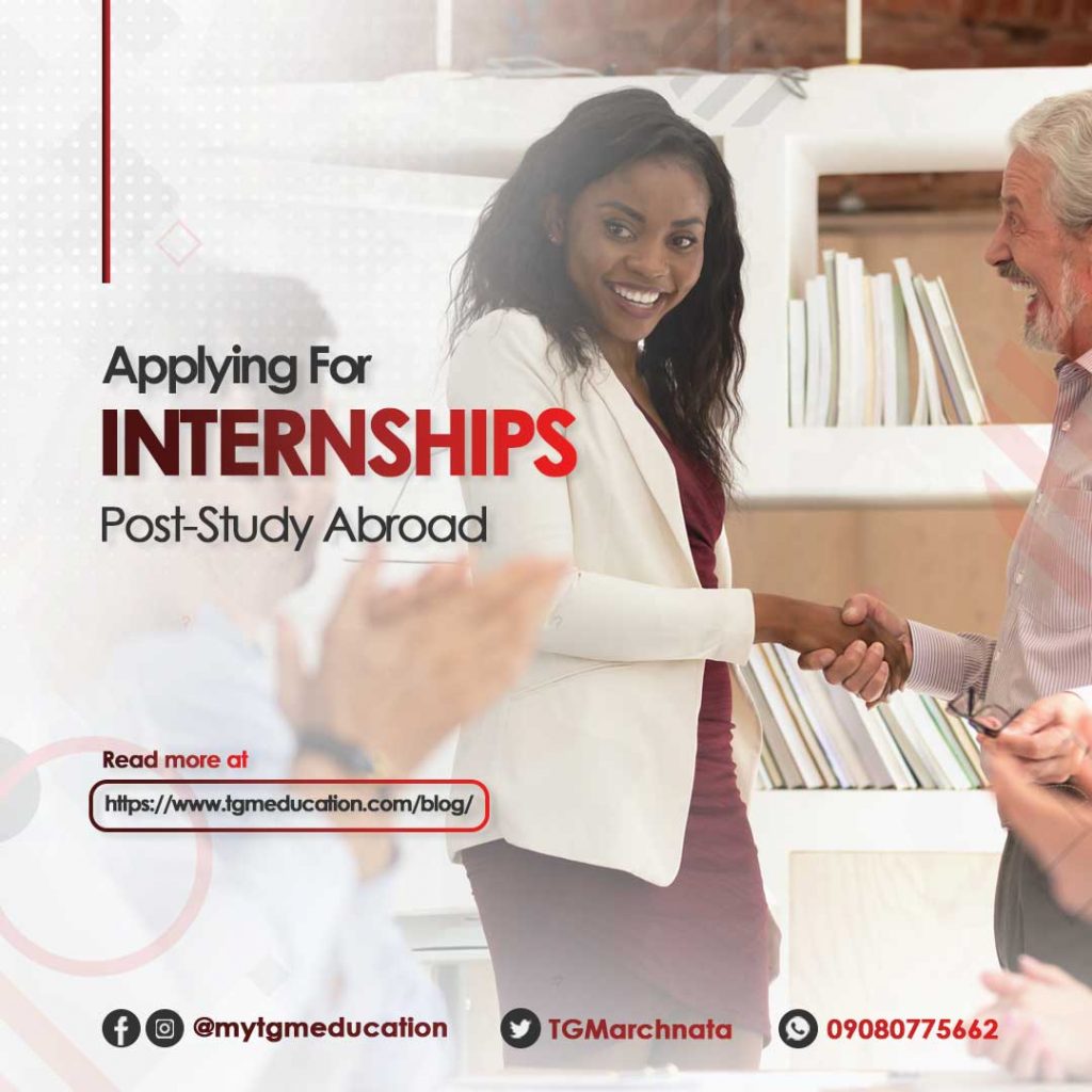 Applying For Internships PostStudy? Study Abroad With TGM Education