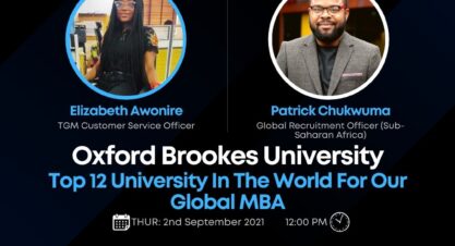 Oxford Brookes University – Top 12 In the World for Global MBA