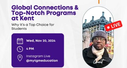 IG Live Series: Global Connections & Top-Notch Programs at Kent